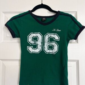 Urban Outfitters Green 96 Baby Tee